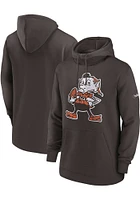 Nike Cleveland Browns Mens Brown PULLOVER Fashion Hood