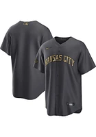 Kansas City Royals Mens Nike Replica All Star Game Jersey - Grey