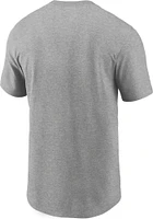 Nike Indianapolis Colts Grey Wordmark Essential Short Sleeve T Shirt