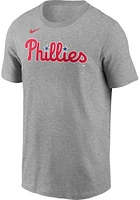 Trea Turner Philadelphia Phillies Grey Name Number Short Sleeve Player T Shirt