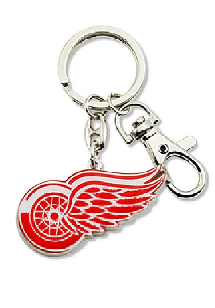 Detroit Red Wings Heavyweight Keychain - Red