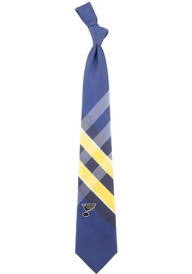 St Louis Blues Grid Mens Tie