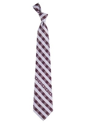 Texas A&M Aggies Check Mens Tie
