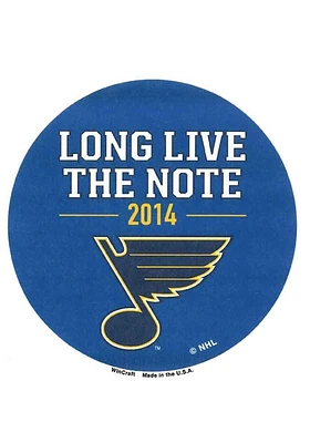 St Louis Blues 3 Inch Button