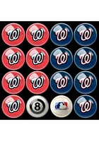 Washington Nationals Team Color Billiard Balls