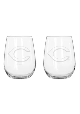 Cincinnati Reds 16.5oz Stemless Wine Glass