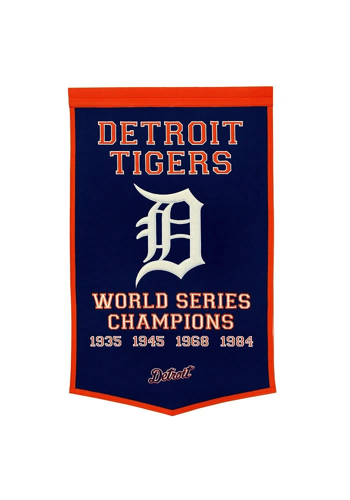 Detroit Tigers 24x38 Dynasty Banner