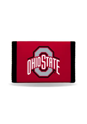 Ohio State Buckeyes Nylon Mens Trifold Wallet