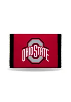 Ohio State Buckeyes Nylon Mens Trifold Wallet