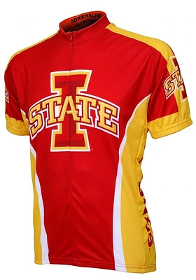 Iowa State Cyclones Mens Crimson Cycling Jersey