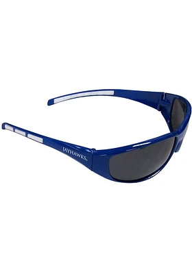 Kansas Jayhawks Wrap Mens Sunglasses