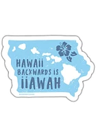 Bozz Prints Iowa designed and illustrated by John Bosley Magnet