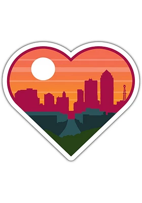Des Moines Des Moines skyline Stickers