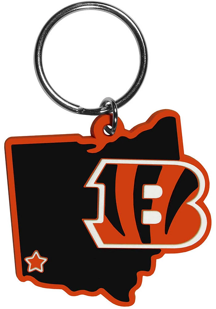 Cincinnati Bengals Home State Flexi Keychain