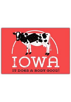 Iowa Does A Body Good Postcard