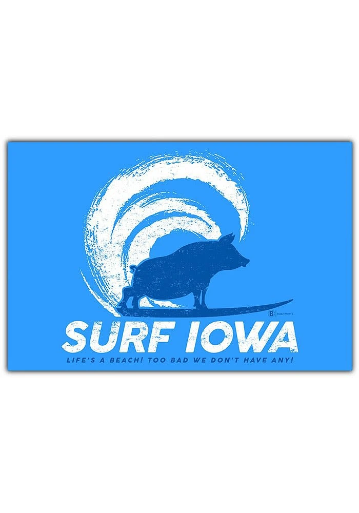 Iowa Surf Iowa Postcard