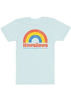 Bozz Prints Iowa Light Blue Hawaiiowa Short Sleeve Fashion T Shirt