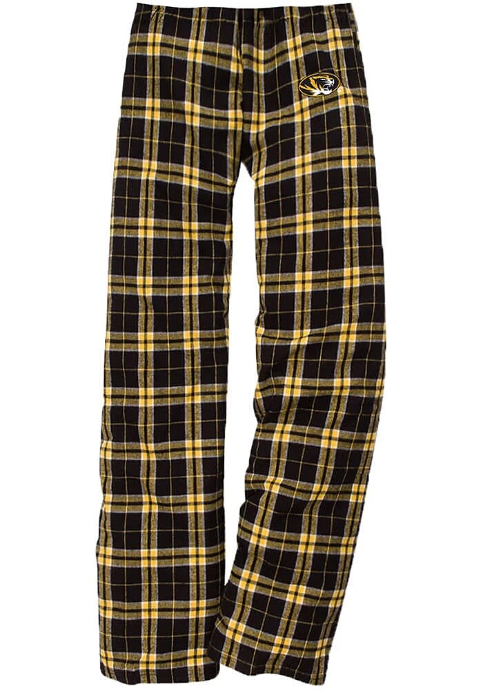 Missouri Tigers Youth Black Team Flannel Sleep Pants