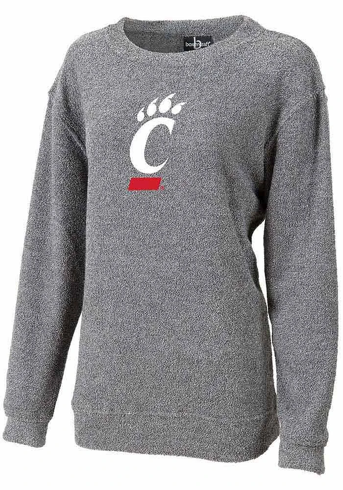 Cincinnati Bearcats Womens Black Cozy Crew Sweatshirt