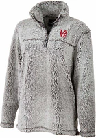 Philadelphia Womens Grey Sherpa Qtr Zip