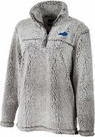 Kentucky Womens Grey Sherpa Qtr Zip