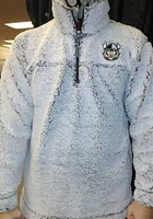 Cleveland State Vikings Womens Grey Sherpa Qtr Zip