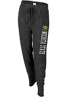 Wichita State Shockers Womens Cuddle Charcoal Sweatpants