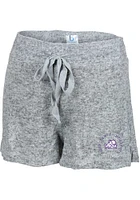 TCU Horned Frogs Womens Grey Cuddle Shorts
