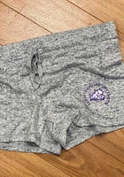 TCU Horned Frogs Womens Grey Cuddle Shorts