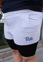 Pitt Panthers Womens Grey Rally Shorts