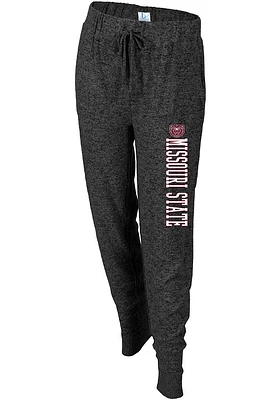 Missouri State Bears Womens Cuddle Charcoal Sweatpants
