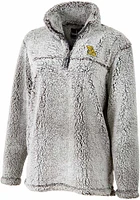 Missouri Western Griffons Womens Grey Sherpa Qtr Zip
