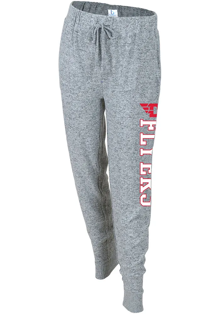 Dayton Flyers Womens Cuddle Grey Sweatpants