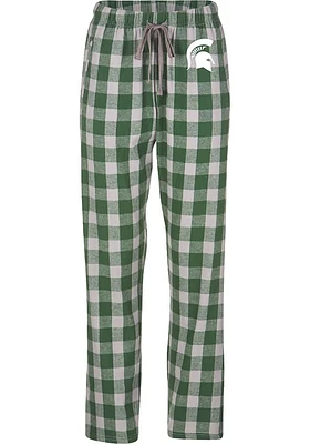Michigan State Spartans Womens Green Haley Loungewear Sleep Pants