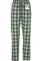 Michigan State Spartans Womens Green Haley Loungewear Sleep Pants