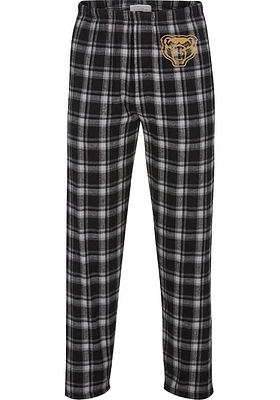 Oakland University Golden Grizzlies Mens Black Harley Sleep Pants