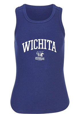 Wichita Wind Surge Womens Navy Blue Adrienne Tank Top