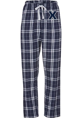 Xavier Musketeers Womens Navy Blue Haley Loungewear Sleep Pants