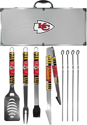 Kansas City Chiefs 8pc Tailgater BBQ Tool Set