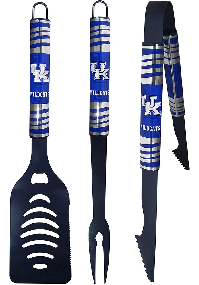 Kentucky Wildcats 3pc Color BBQ Tool Set