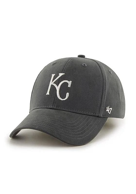 47 Kansas City Royals Charcoal Basic MVP Youth Adjustable Hat