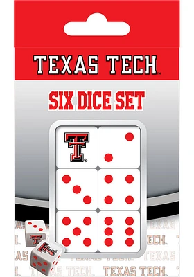 Texas Tech Red Raiders Dice Set Graphic Game