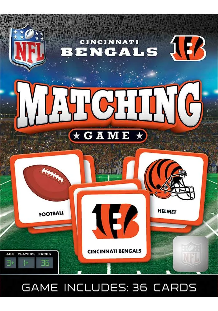 Cincinnati Bengals Matching Game