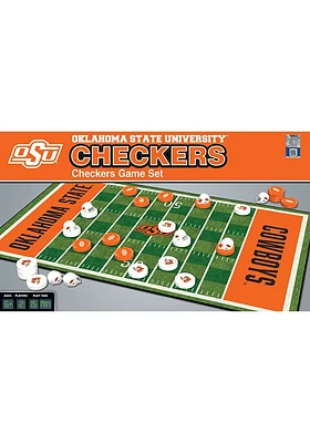 Oklahoma State Cowboys Checkers Game