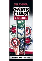 Oklahoma Sooners 100pc Poker Chips Game