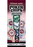 Texas A&M Aggies 100pc Poker Chips Game