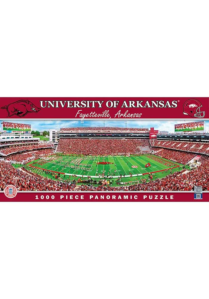 Arkansas Razorbacks 1000pc Panoramic Puzzle