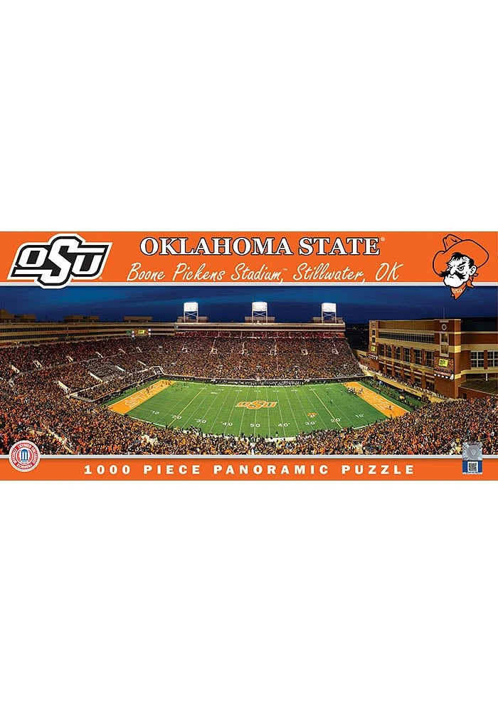 Oklahoma State Cowboys 1000pc Panoramic Puzzle