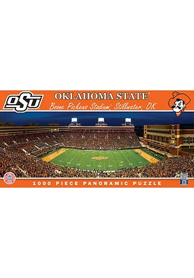Oklahoma State Cowboys 1000pc Panoramic Puzzle
