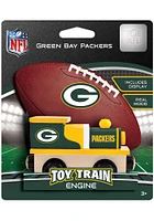 Green Bay Packers Wood Engine Train